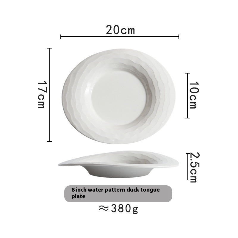 Creative Western Cuisine Plate