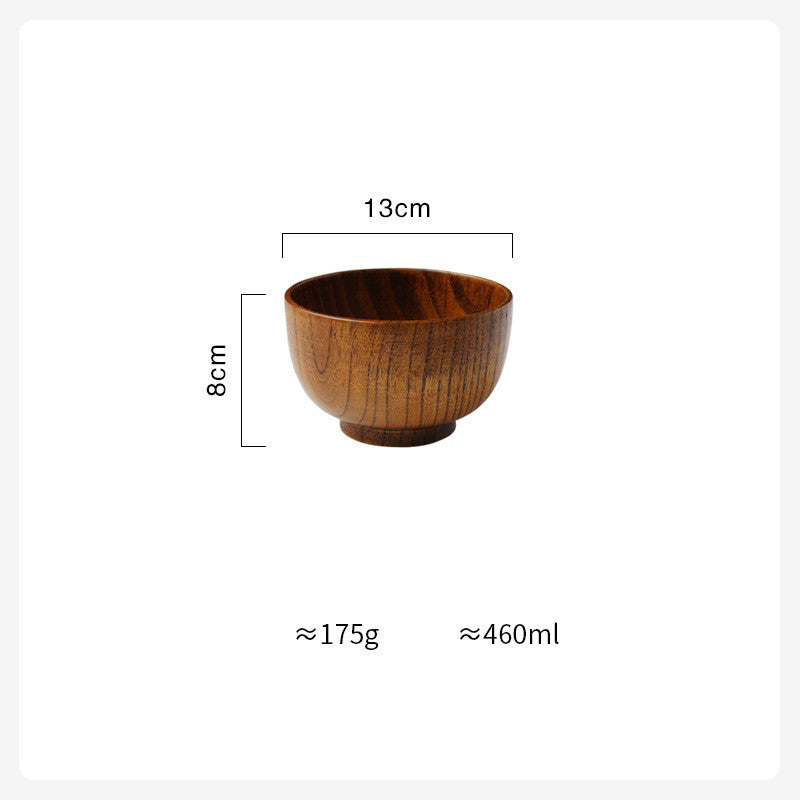 Wooden Small and Large Bowl