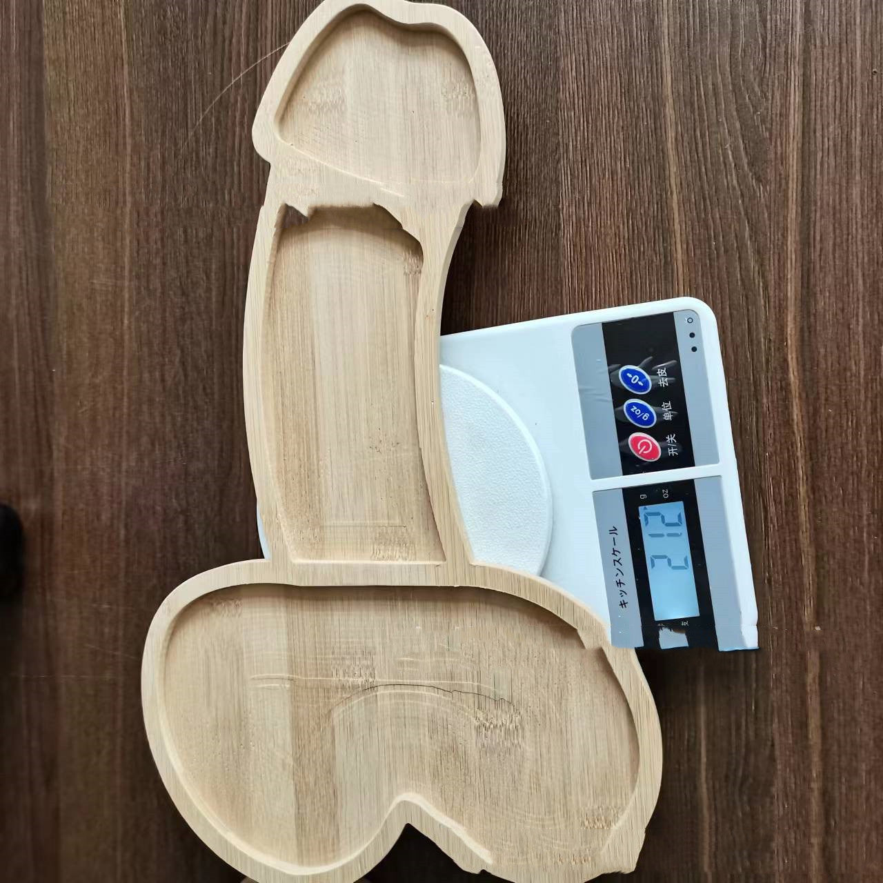 Funny Wooden Party Plate