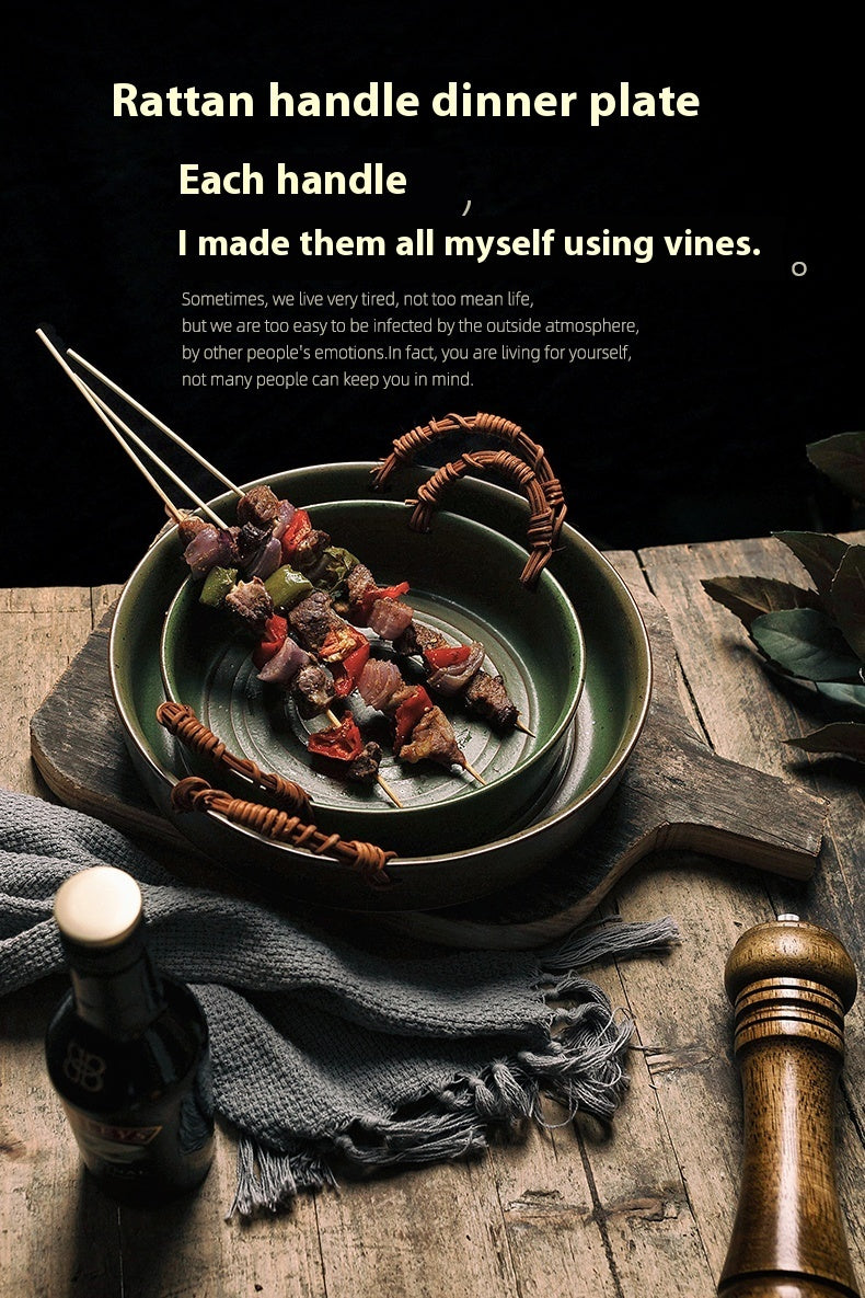 Retro Creative Ceramic Plate