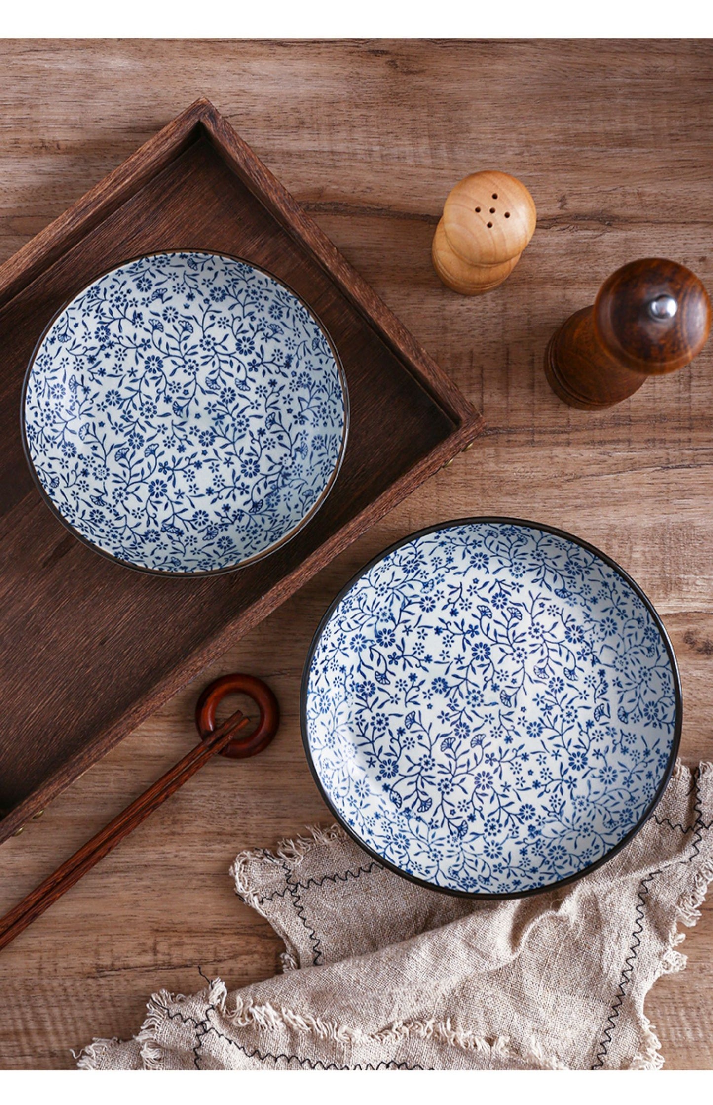 Retro Style Ceramic Plate