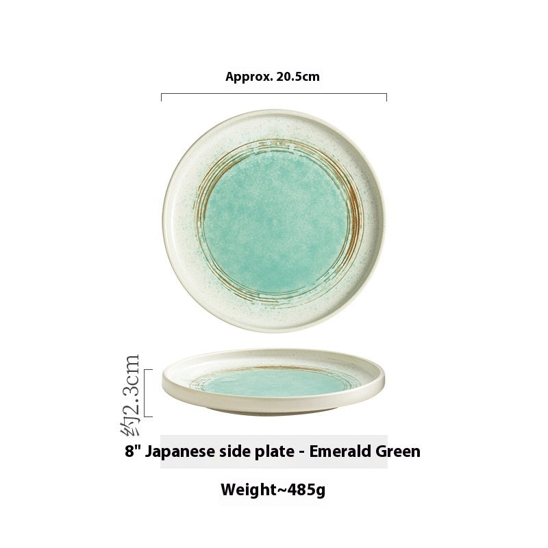 Ceramic Western Cuisine Plate Household Steak Plate