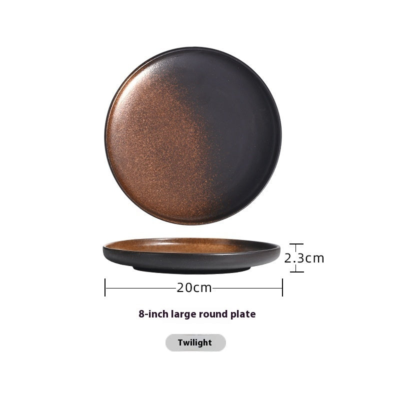 Steak Plate Ceramic Household Dinner Plate