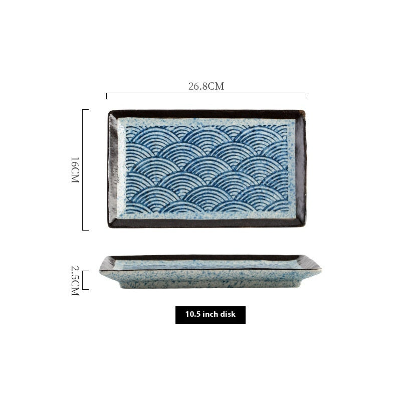 Ceramic Rectangular Plate