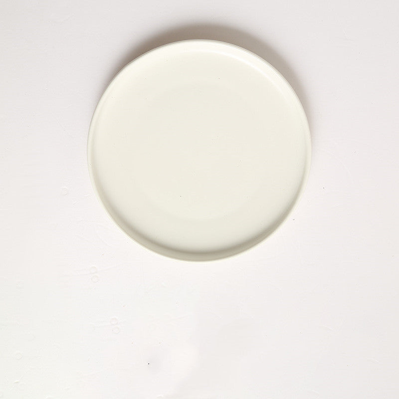 Creative Ceramic Simple Flat Plate