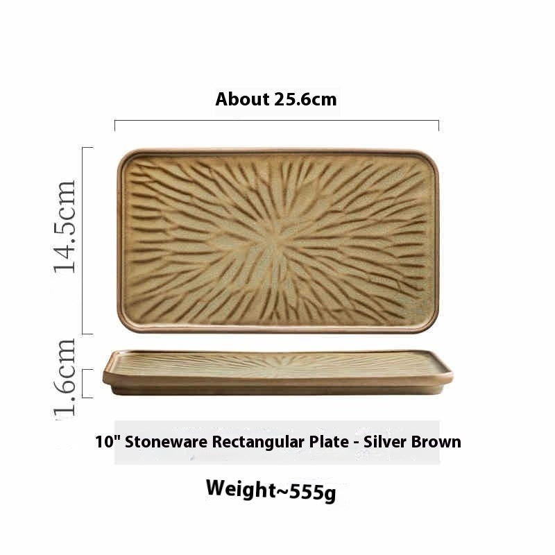 High-grade Retro Barbecue Plate Commercial