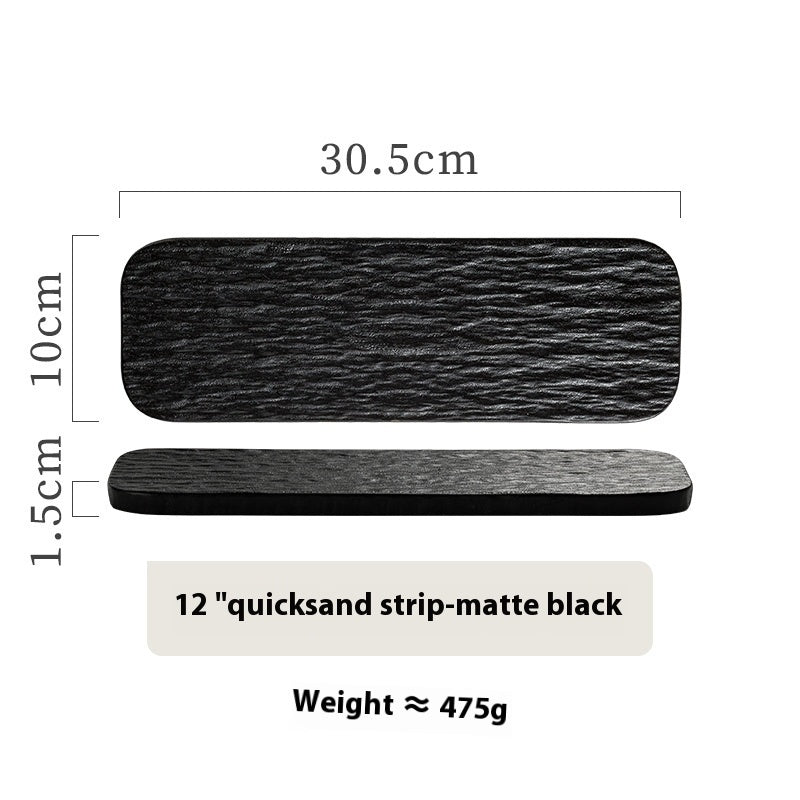 Dugi tanjur sushi roštilj sashimi ljuljački tanjur