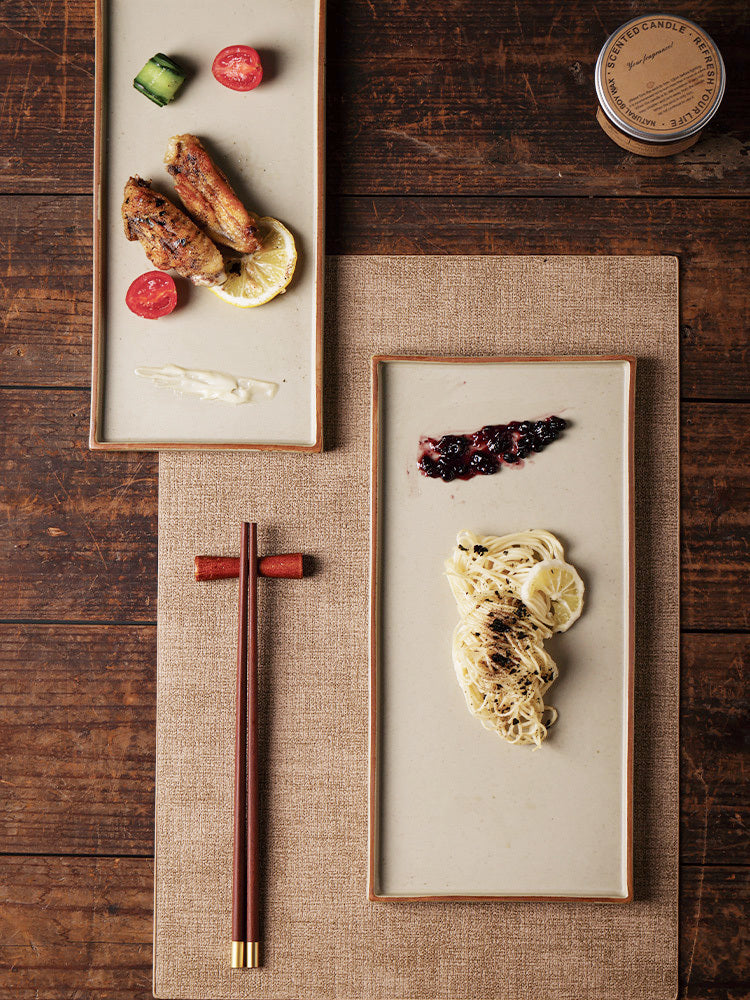 Household Plate Long Dishware