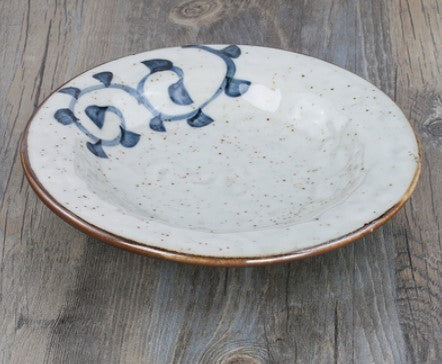 Retro Ceramic Round Plate