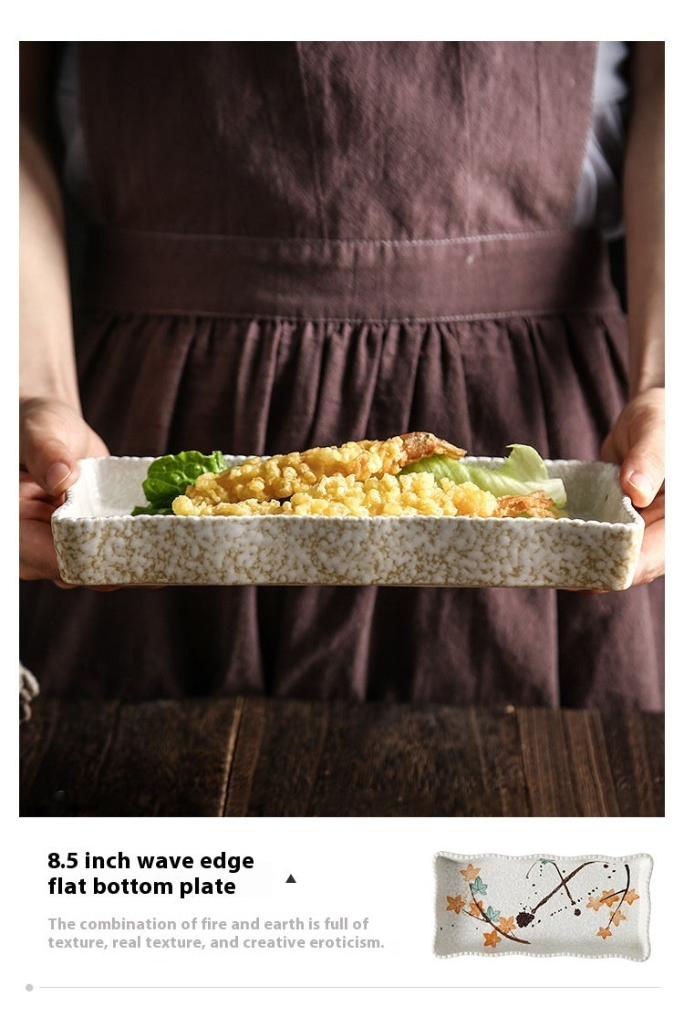 Creative Retro Dinner Plate