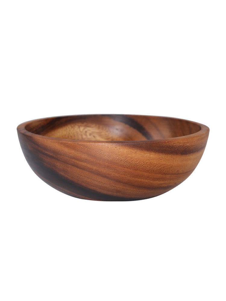 Natural Elegance Wooden Serving Bowl