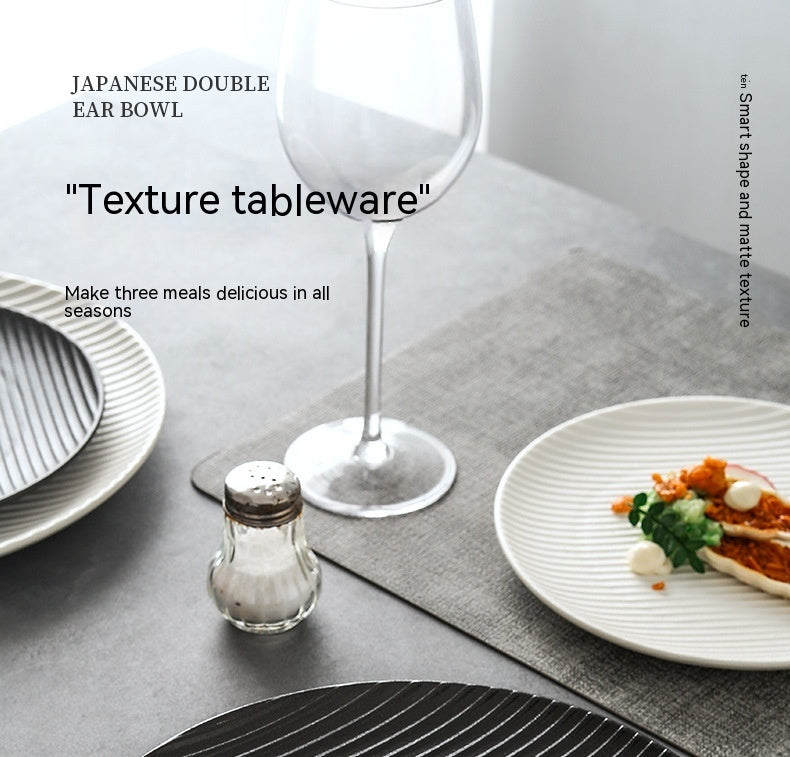 Elegant Creative Plate Hotel Restaurant Tableware