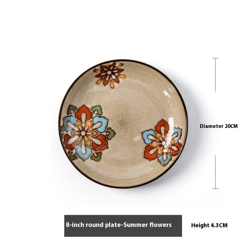 Round Ceramic Classic Plate