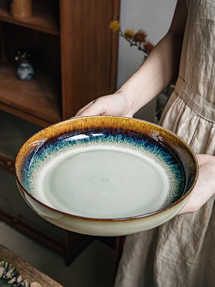 Ceramic Dinner Deep Round Plate