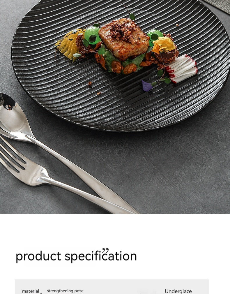 Elegant Creative Plate Hotel Restaurant Tableware