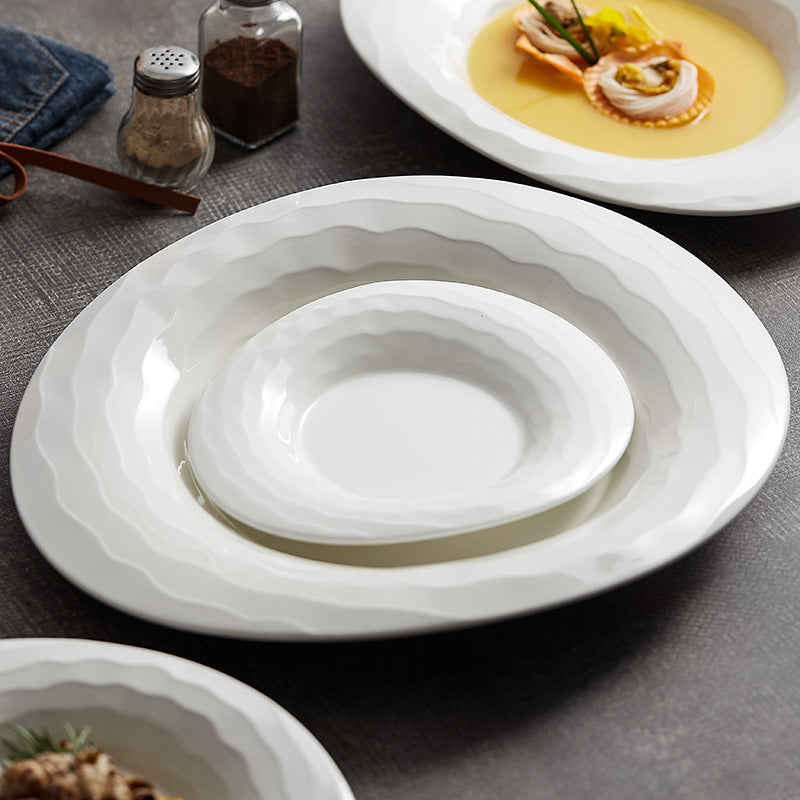 Creative Western Cuisine Plate