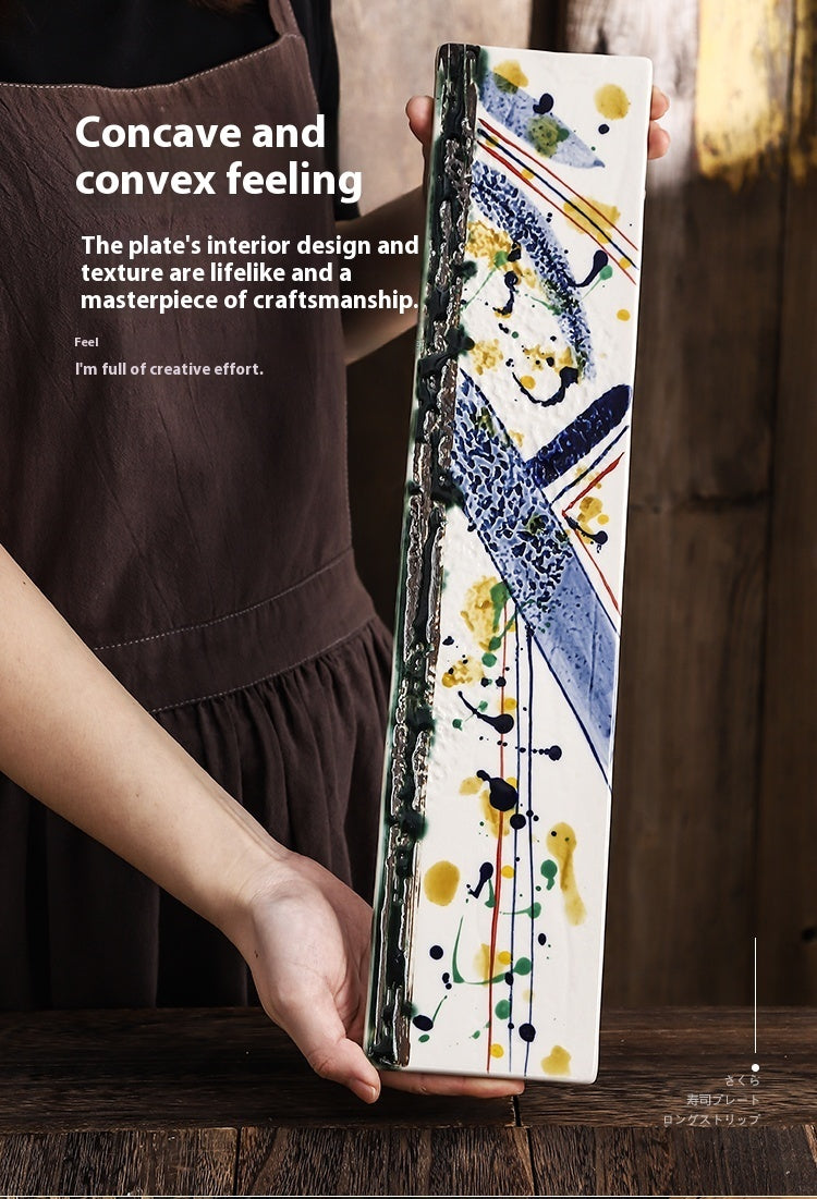 Creative Sushi Plate