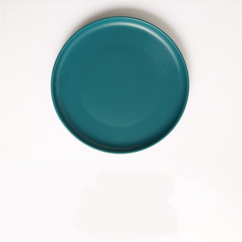 Creative Ceramic Simple Flat Plate