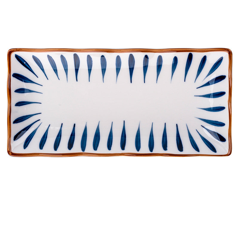 Japanese-style Household Long Sushi Plate