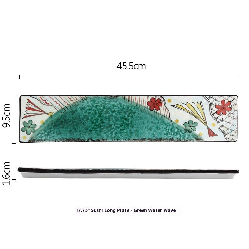 Creative Sushi Plate