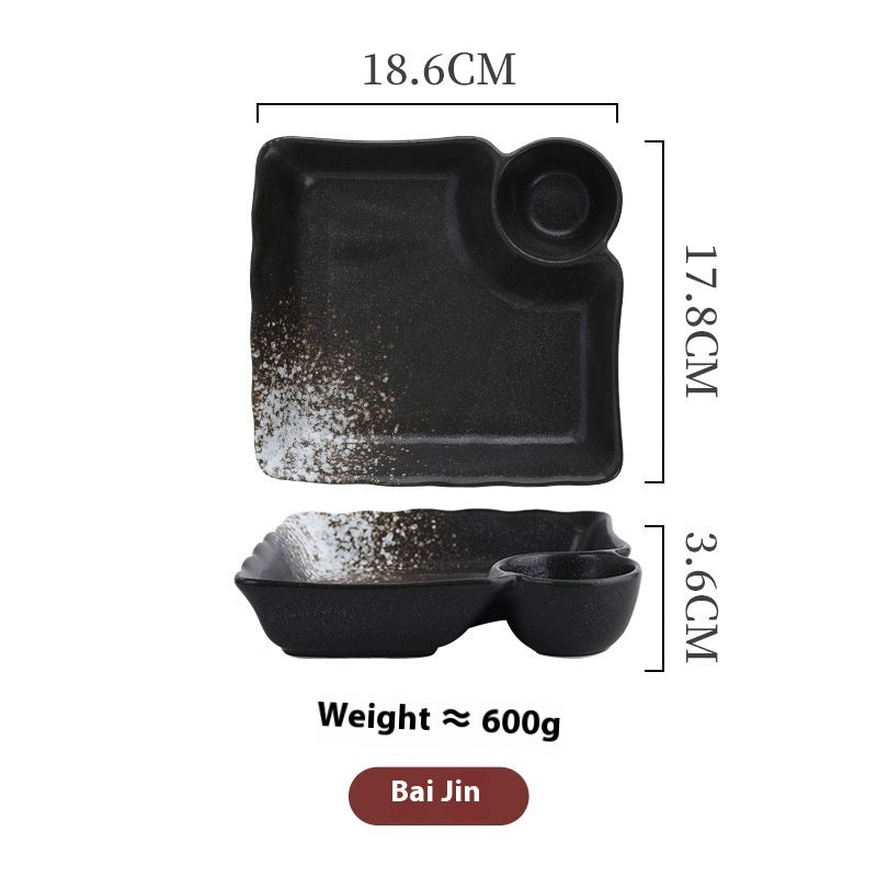 Ceramic Household Vinegar Creative Plate