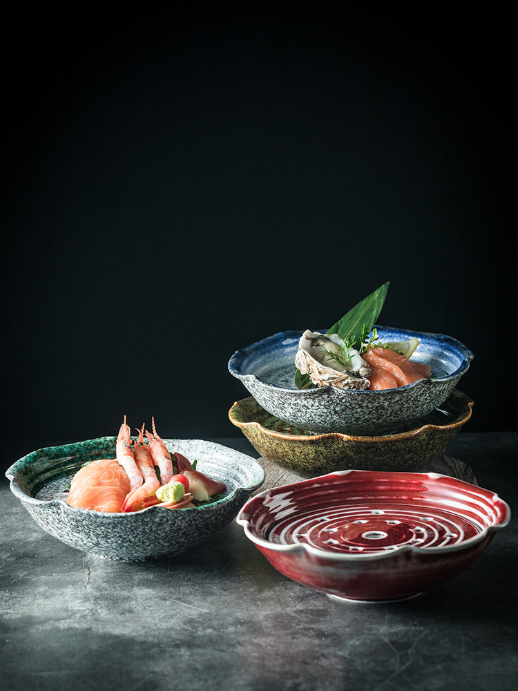 Creative Seafood Ceramic Plate