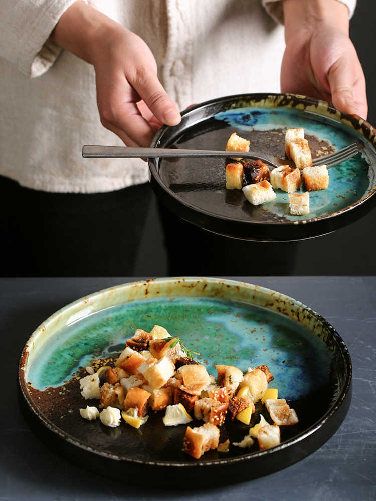 Creative Round Ceramic Plate