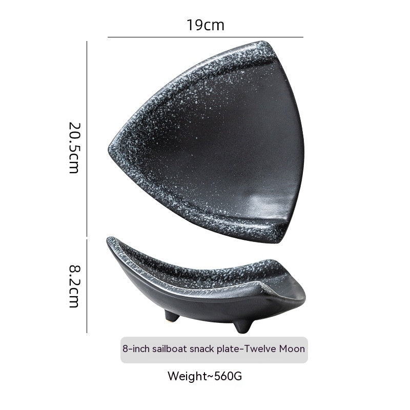 Creative Japanese Ceramic Art Plate