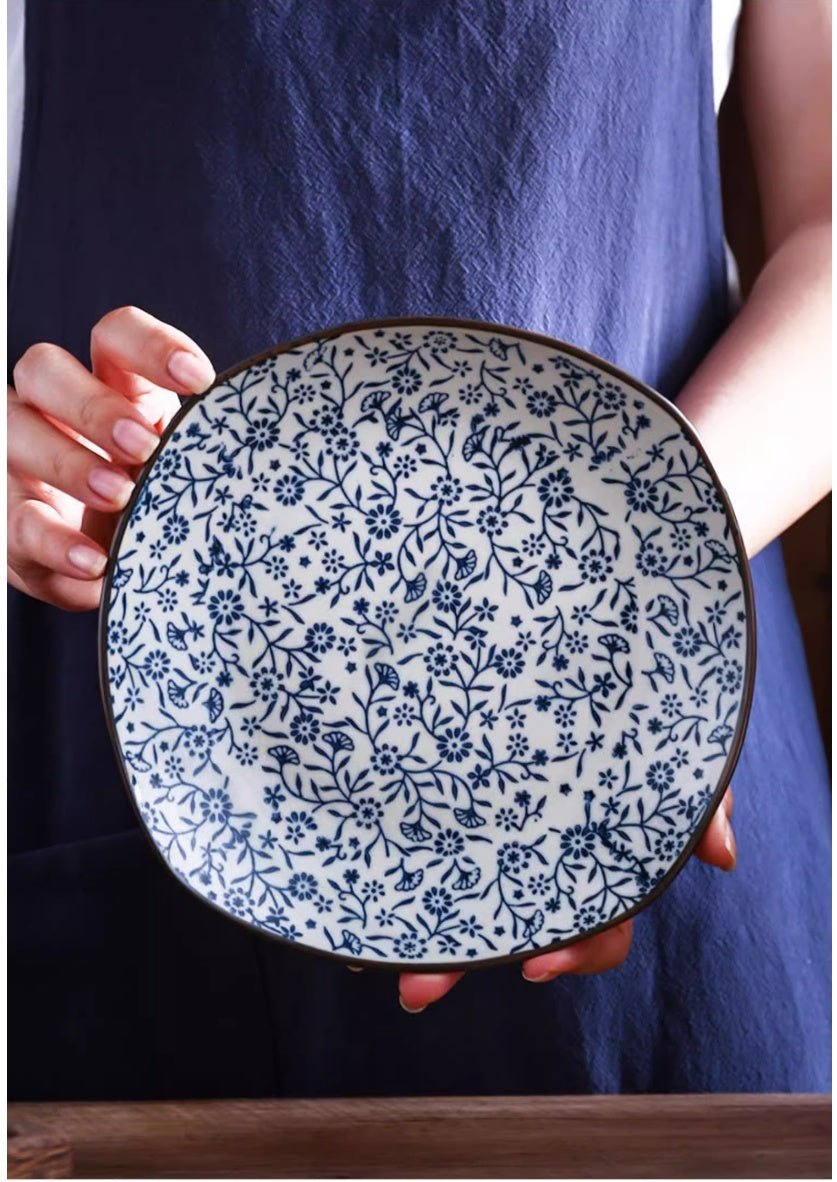 Ceramic Square Rounded Corner Dish