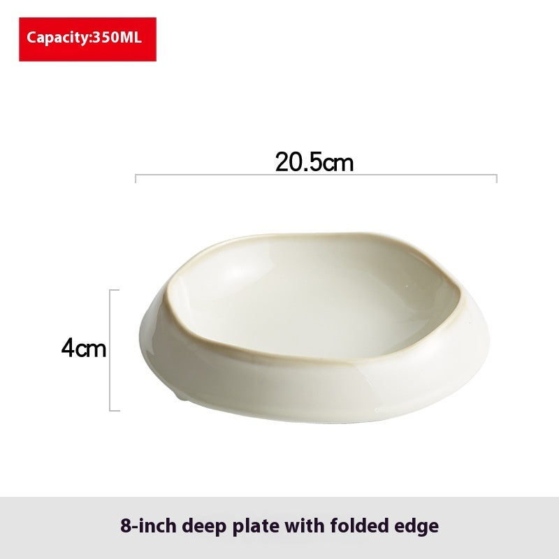 Deep Dinner Plate Creative Home Western Food Plate