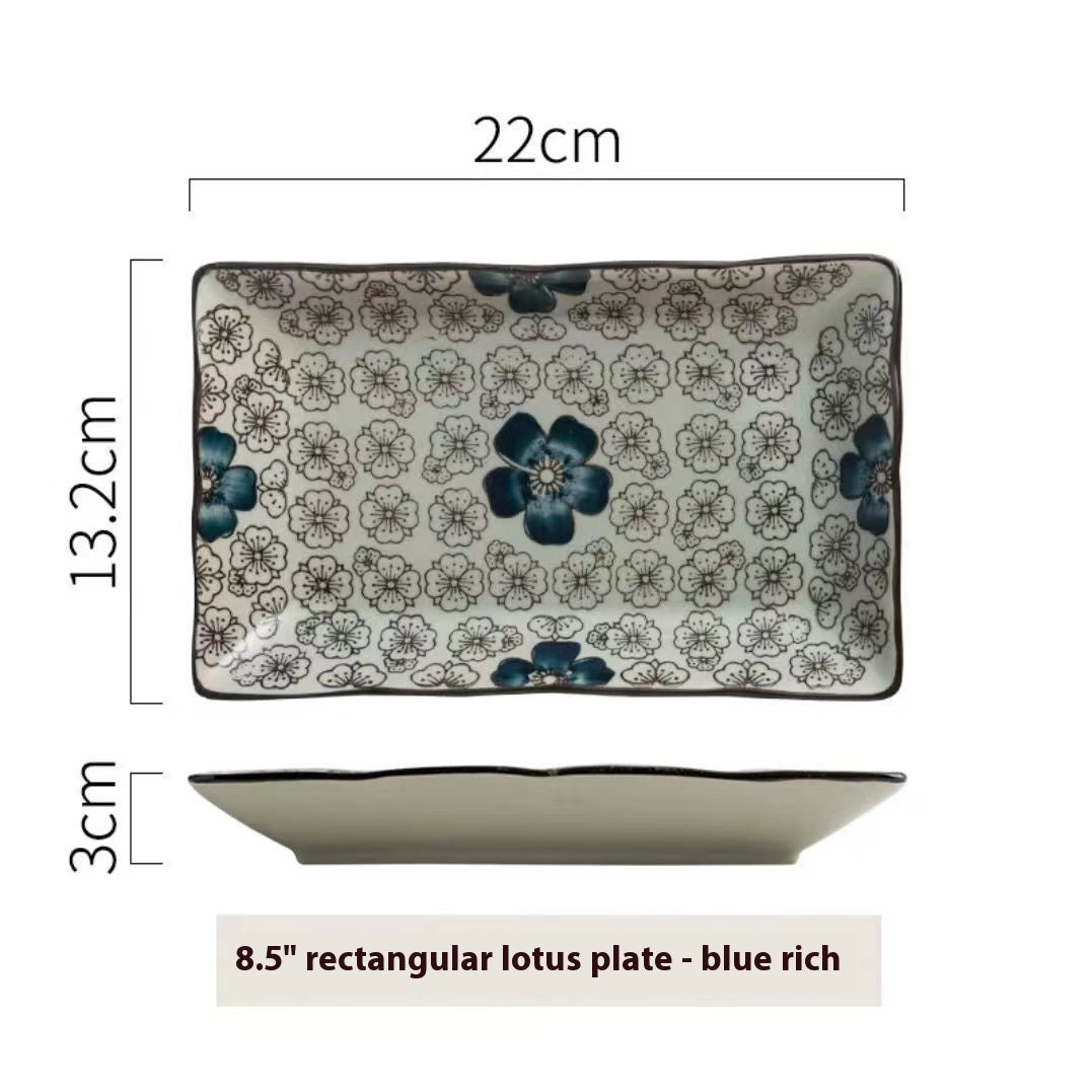 Sushi Creative Ceramic Rectangular Plate