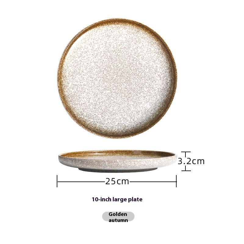 Steak Plate Ceramic Household Dinner Plate