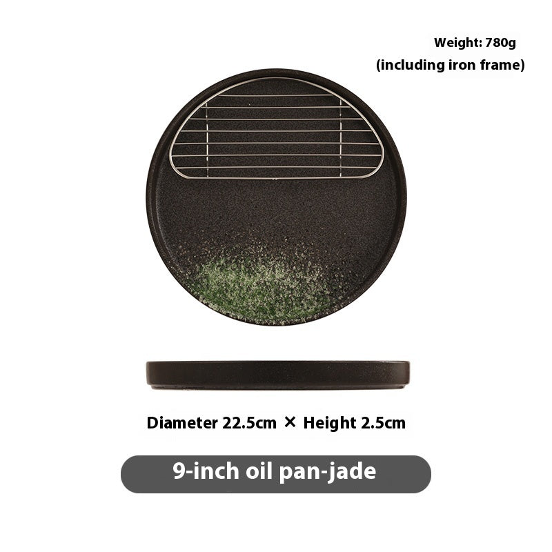 Creative Retro House Plate