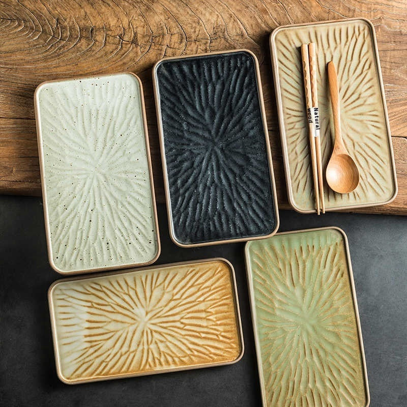 High-grade Retro Barbecue Plate Commercial