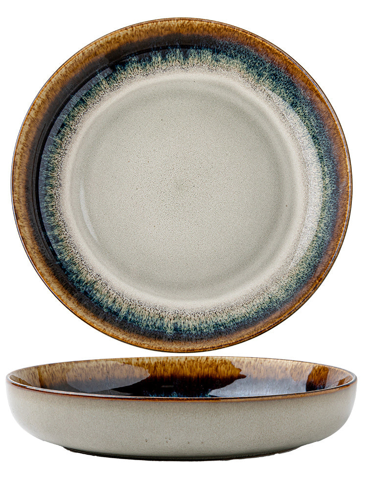 Ceramic Dinner Deep Round Plate