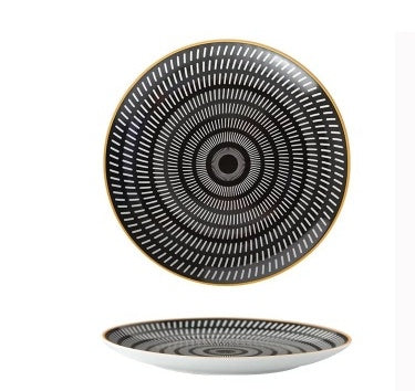 Nordic Style Geometric Series Ceramic Plate