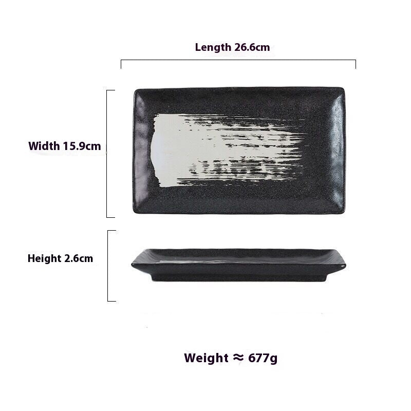 Ceramic Rectangular Plate