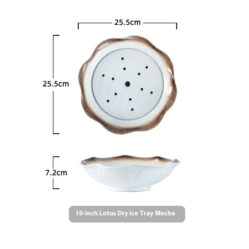 Ceramic Dry Ice Plate