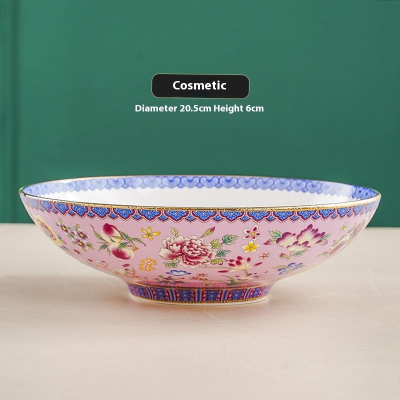 Classic Deep Ceramic Soup Plate