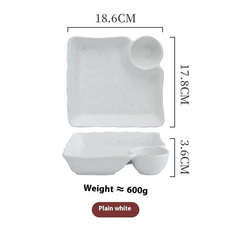 Ceramic Household Vinegar Creative Plate