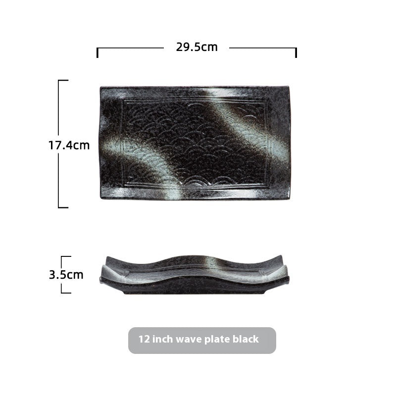 Creative Rectangular Food Dessert Tableware