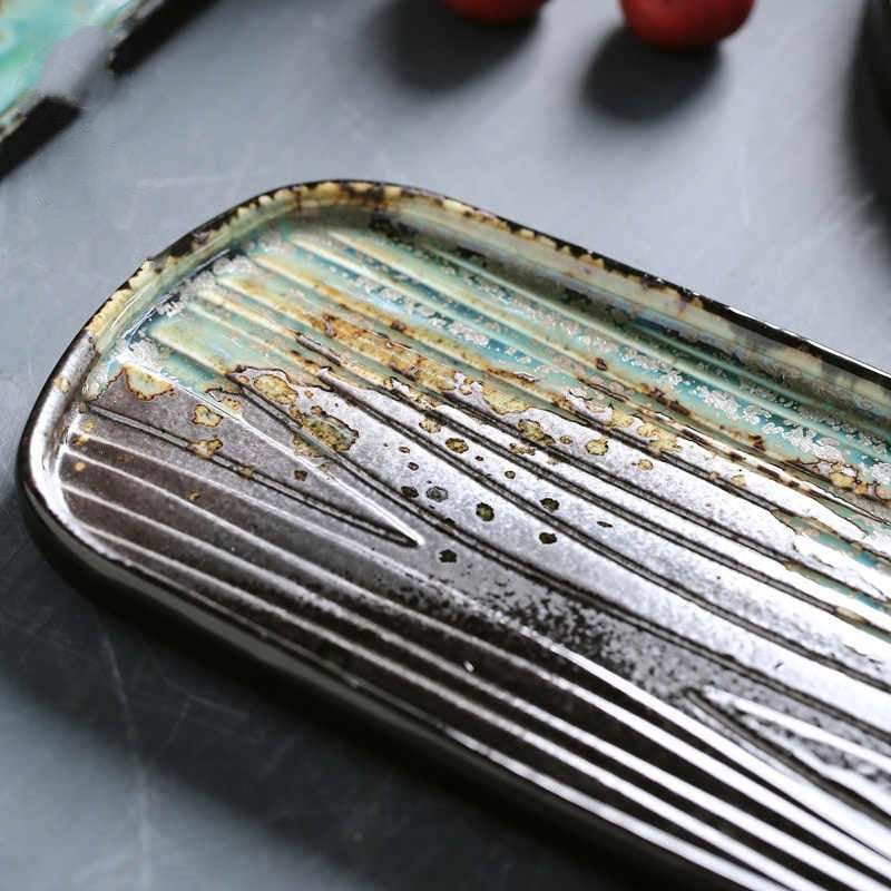 Ceramic Rectangular Creative Plate