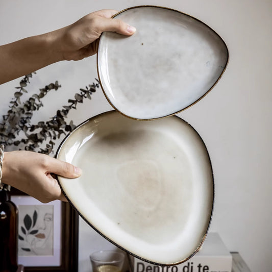 Ceramic Irregular Shape Plate