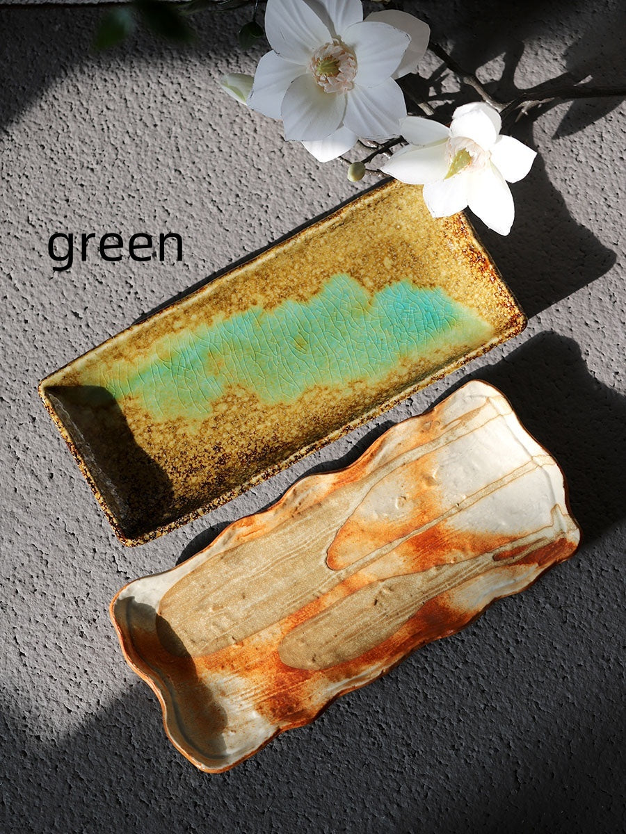 Sushi Long Handmade Rectangular Plate