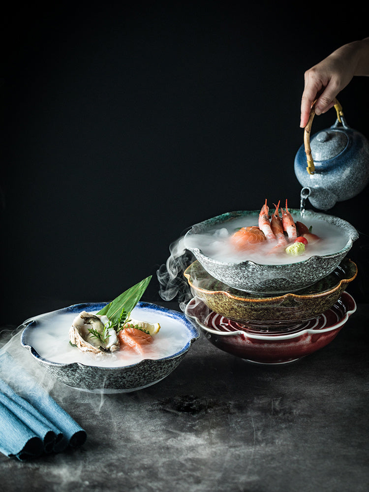 Creative Seafood Ceramic Plate