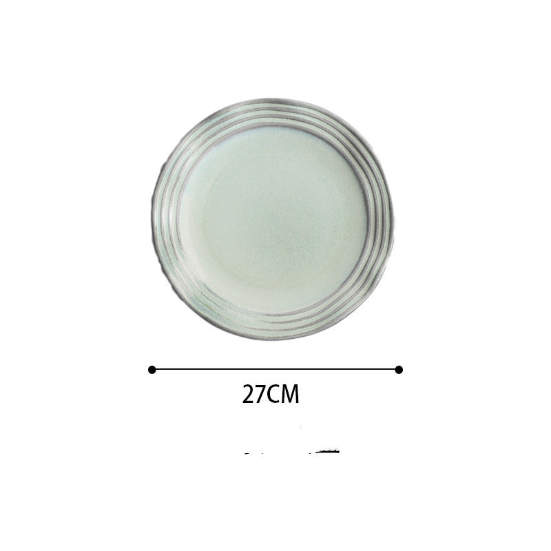 Rustic Elegance Ceramic Dinnerware Plate