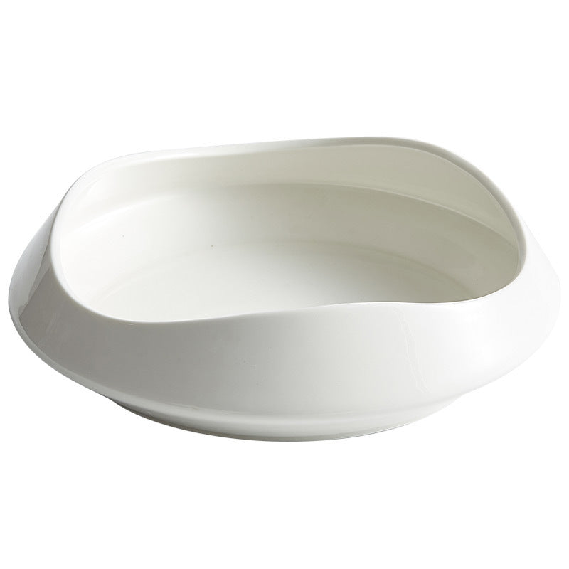 Creative White Porcelain Household Ceramic Dishes