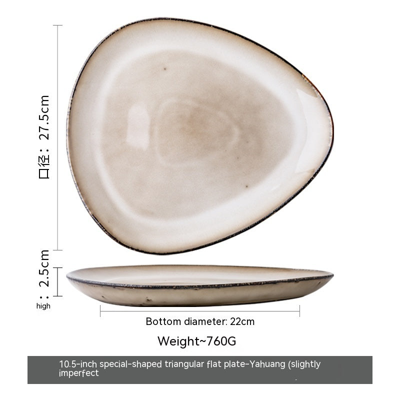 Ceramic Irregular Shape Plate