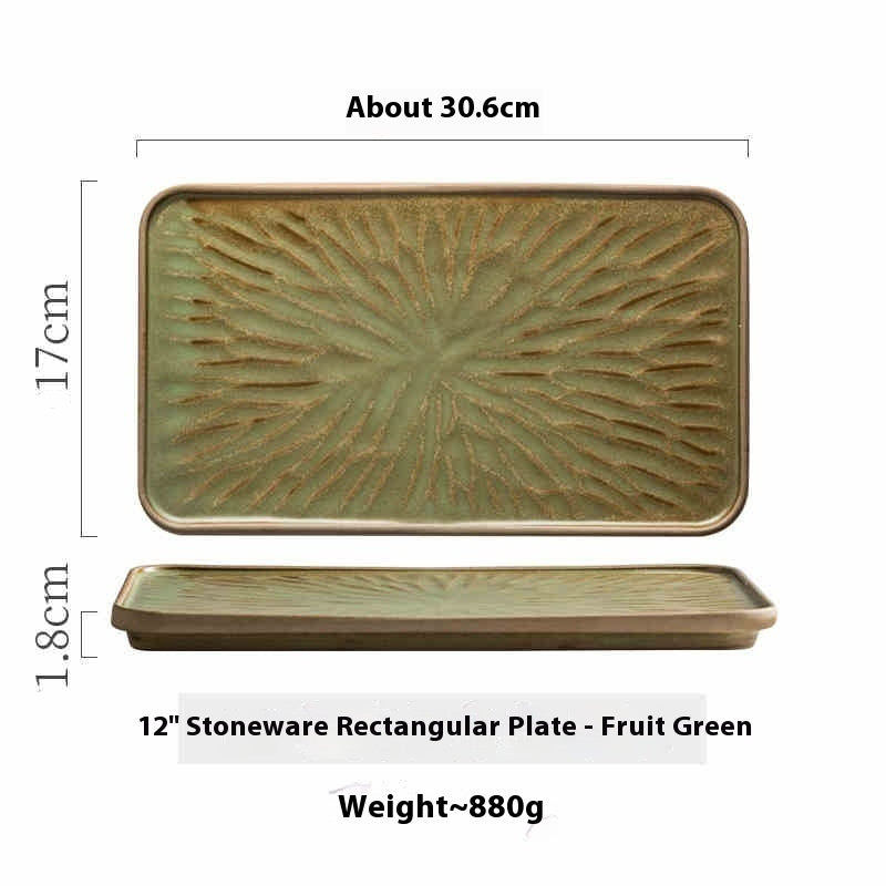 High-grade Retro Barbecue Plate Commercial