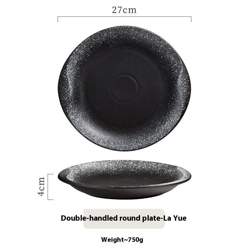 Creative Binaural Ceramic Plate